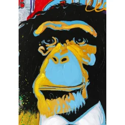 KARE Design Tableau Touched Show Monkey 90X120Cm Sale