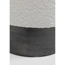 KARE Design Tabouret Cherry Boucle Creme Smoke O35Cm Sale