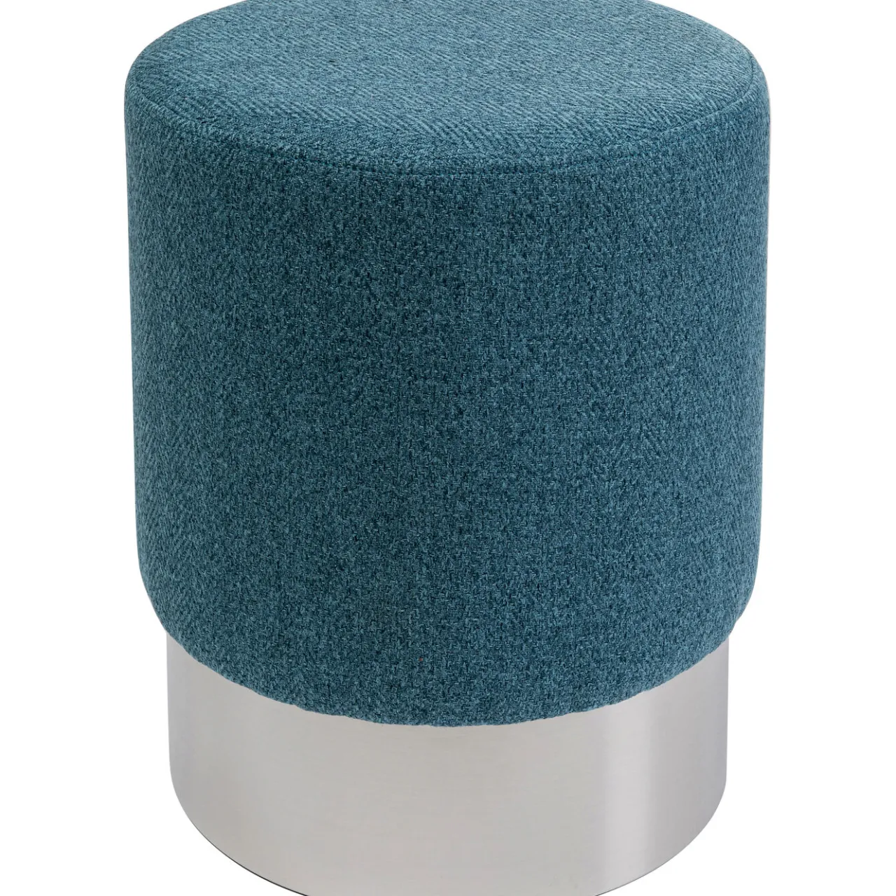 KARE Design Tabouret Cherry Lina Bleu Argente O35Cm Outlet