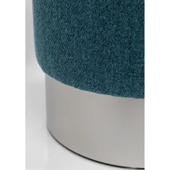 KARE Design Tabouret Cherry Lina Bleu Argente O35Cm Outlet