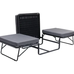 KARE Design Tabouret Convertible Brenda Gris-Cover Gris 76X7 New