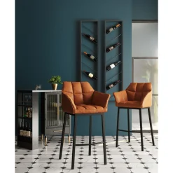 KARE Design Tabouret De Bar Thinktank Quattro Marron Hot