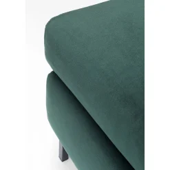 KARE Design Tabouret Gianni Velours Vert Fonce New