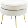 KARE Design Tabouret Water Lily Beige O50Cm Online