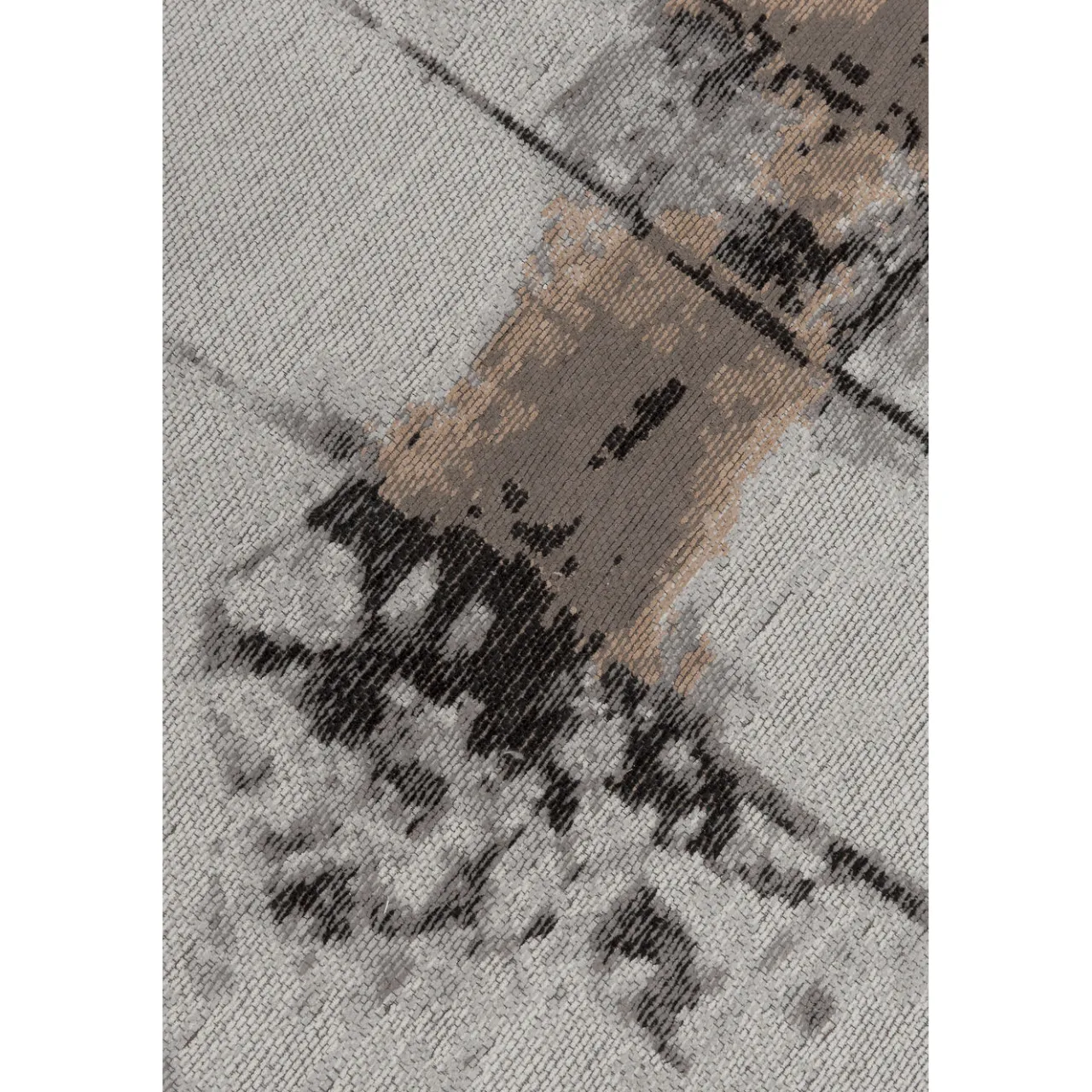 KARE Design Tapis Àbstract Gris Line 170X240Cm New