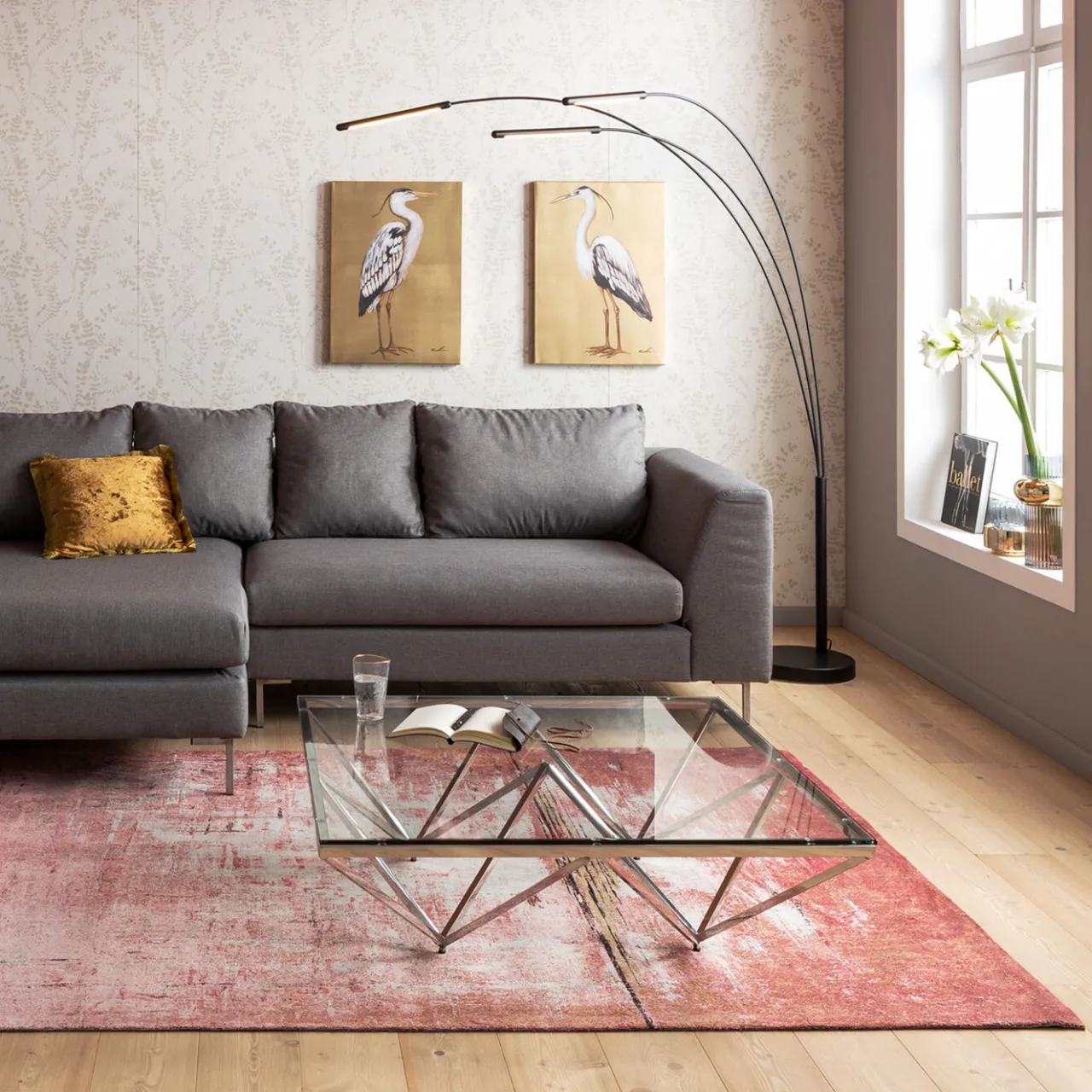 KARE Design Tapis Àbstract Rouge 240X170Cm Online