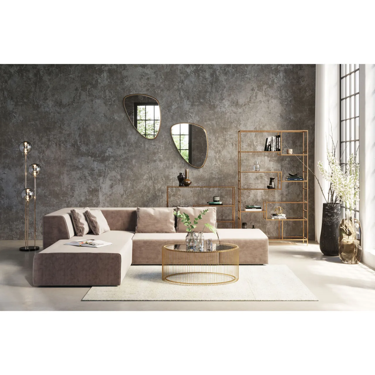 KARE Design Tapis Cosy Classic Creme 170X240Cm Online