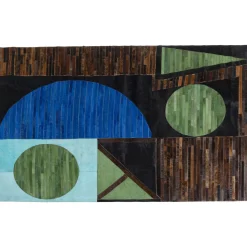 KARE Design Tapis En Cuir Shifted 170X240Cm Outlet