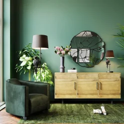 KARE Design Tapis Glimmer Vert 170X240Cm Best