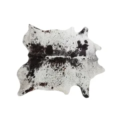 KARE Design Tapis Hide Noir-Blanc 219X242Cm New