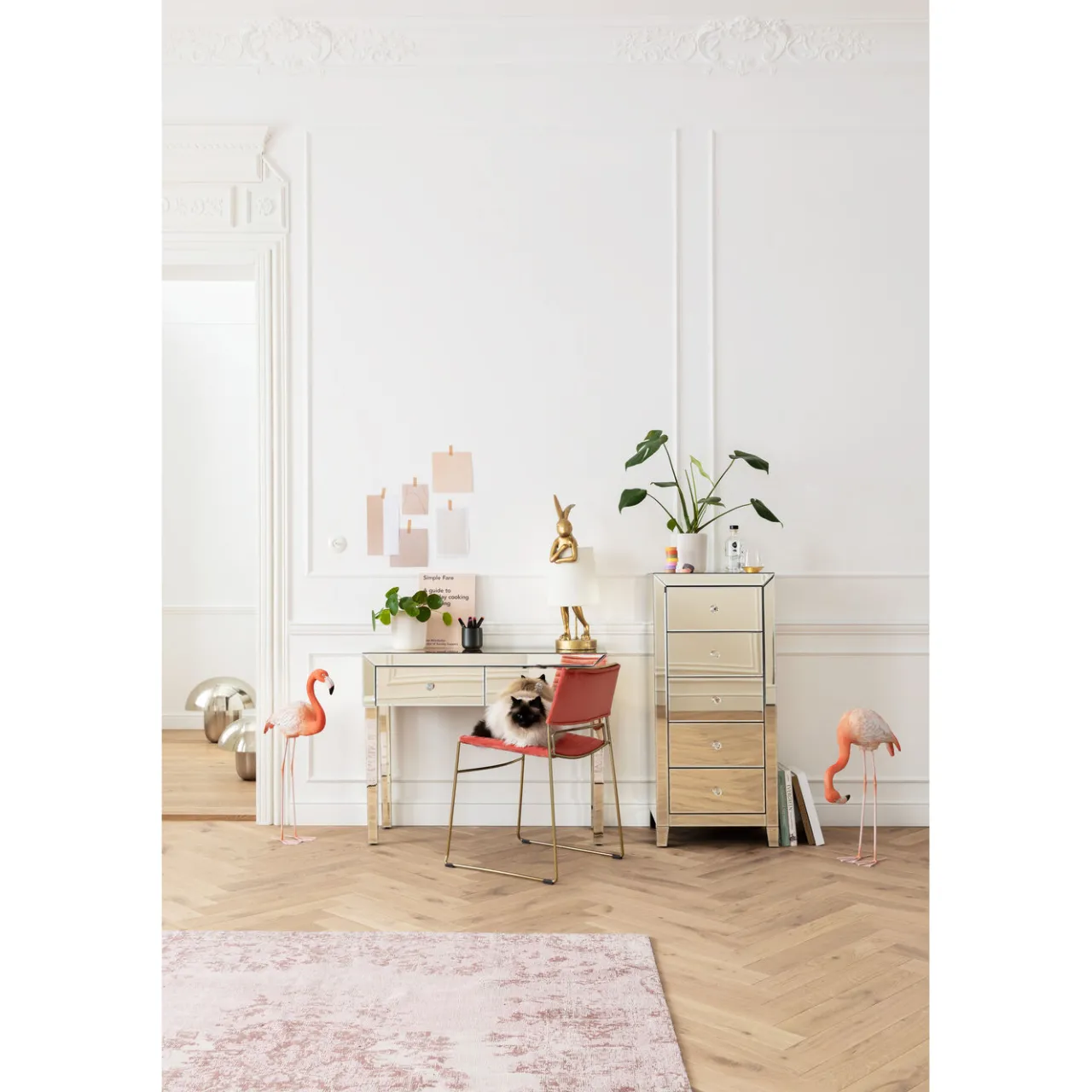 KARE Design Tapis Kelim Ornament Poudre 170X240Cm Best