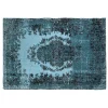 KARE Design Tapis Kelim Pop Turquoise 200X300Cm Outlet