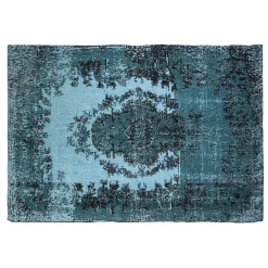 KARE Design Tapis Kelim Pop Turquoise 200X300Cm Outlet