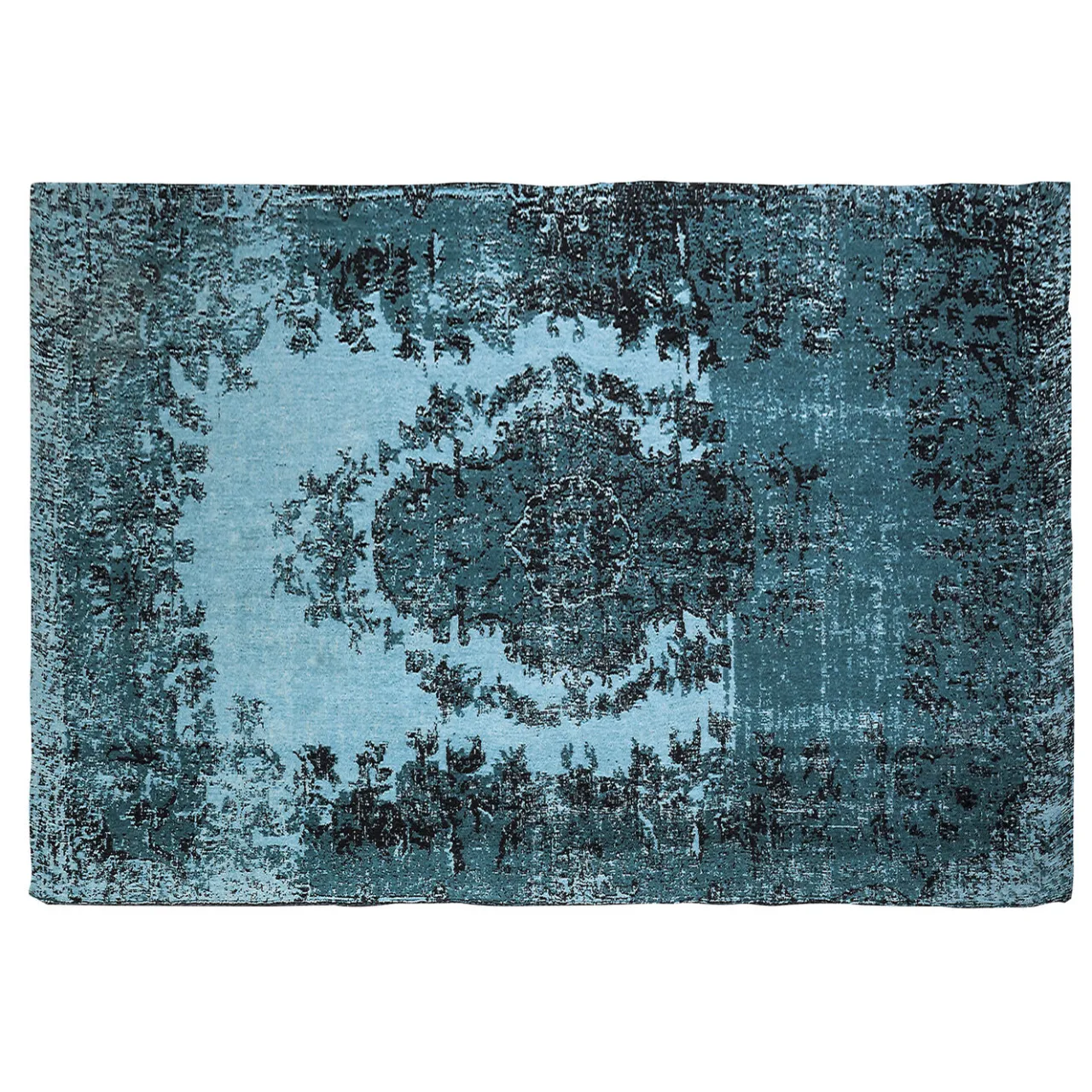 KARE Design Tapis Kelim Pop Turquoise 200X300Cm Outlet