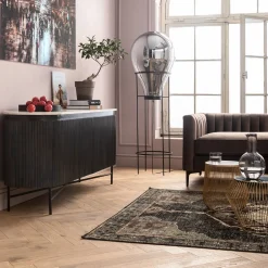 KARE Design Tapis Ornamento Anthracite 170X240Cm Discount