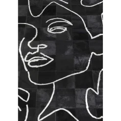 KARE Design Tapis Àrt Faces 170X240Cm Outlet