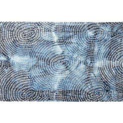 KARE Design Tapis Stamp Bleu 170X240Cm Hot