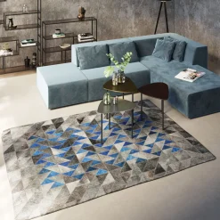 KARE Design Tapis Triangle Gris 170X240Cm Sale
