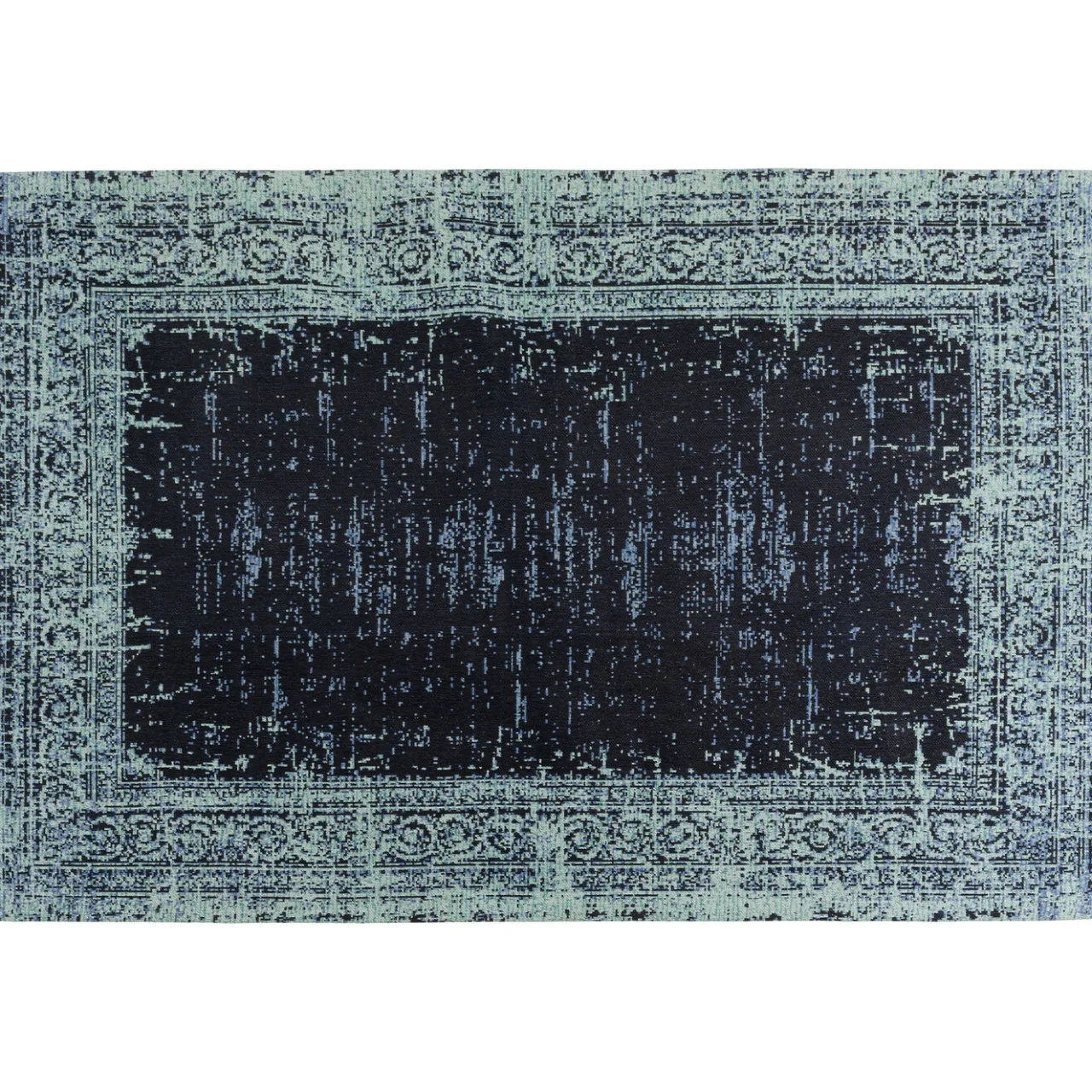 KARE Design Tapis Vintage Deep Sea Bleu 170X240Cm Clearance