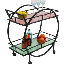 KARE Design Tea Cart Rainbow Rond Clearance
