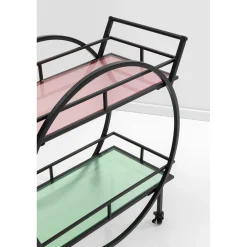 KARE Design Tea Cart Rainbow Rond Clearance