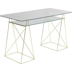 KARE Design Treteaux-Bureau Polar Laiton (Set De 2) Discount