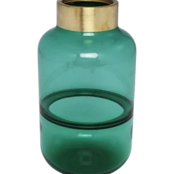 KARE Design Vase Positano Belly Vert 28Cm