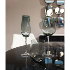 KARE Design Verre À Champagne Diamond Smoke Sale