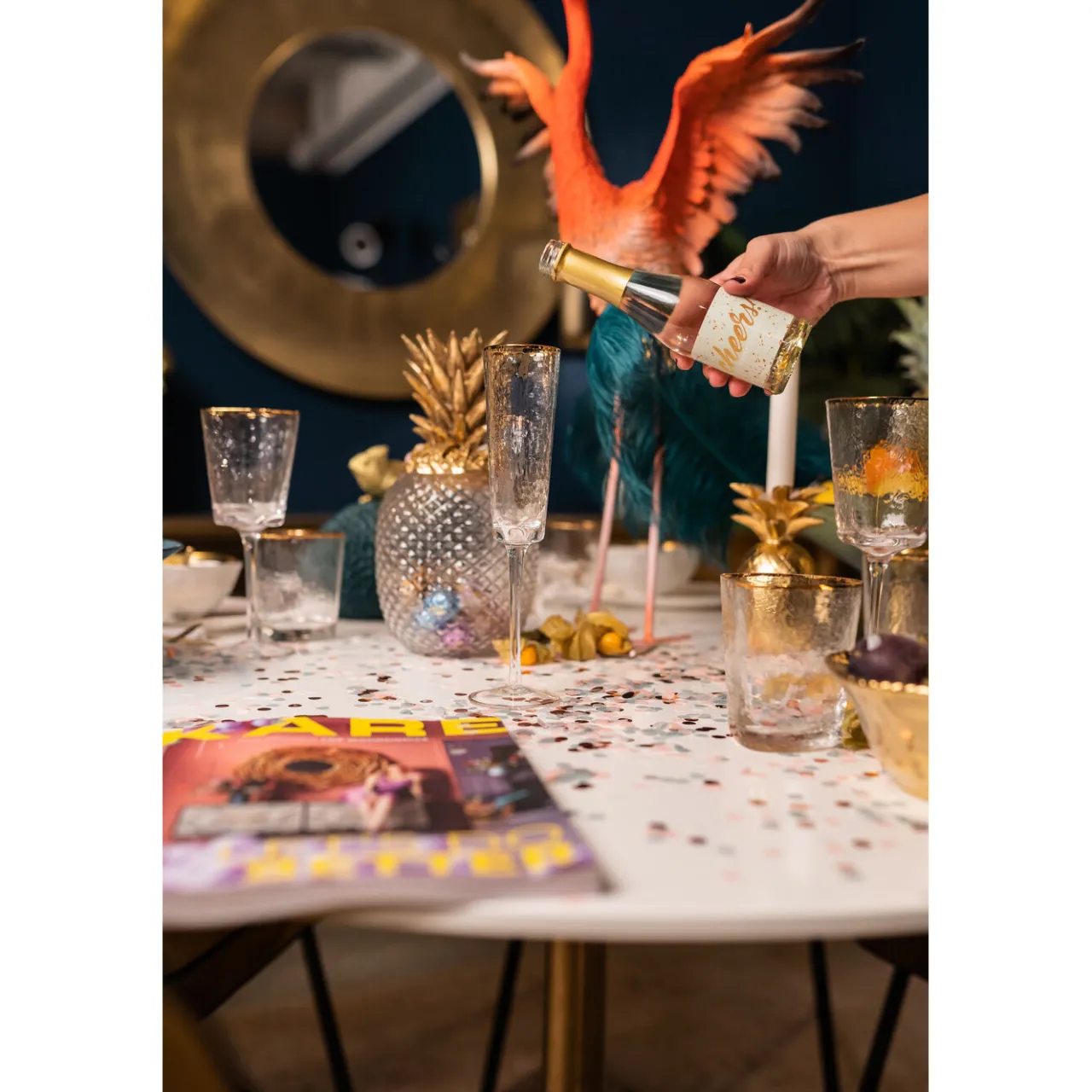 KARE Design Verre À Champagne Hommage Hot