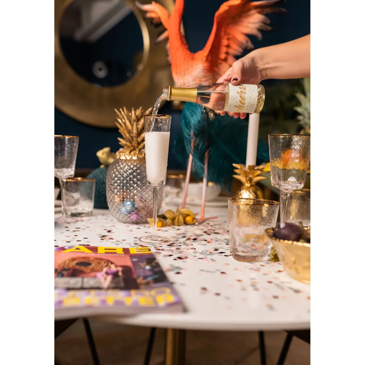 KARE Design Verre À Champagne Hommage Hot