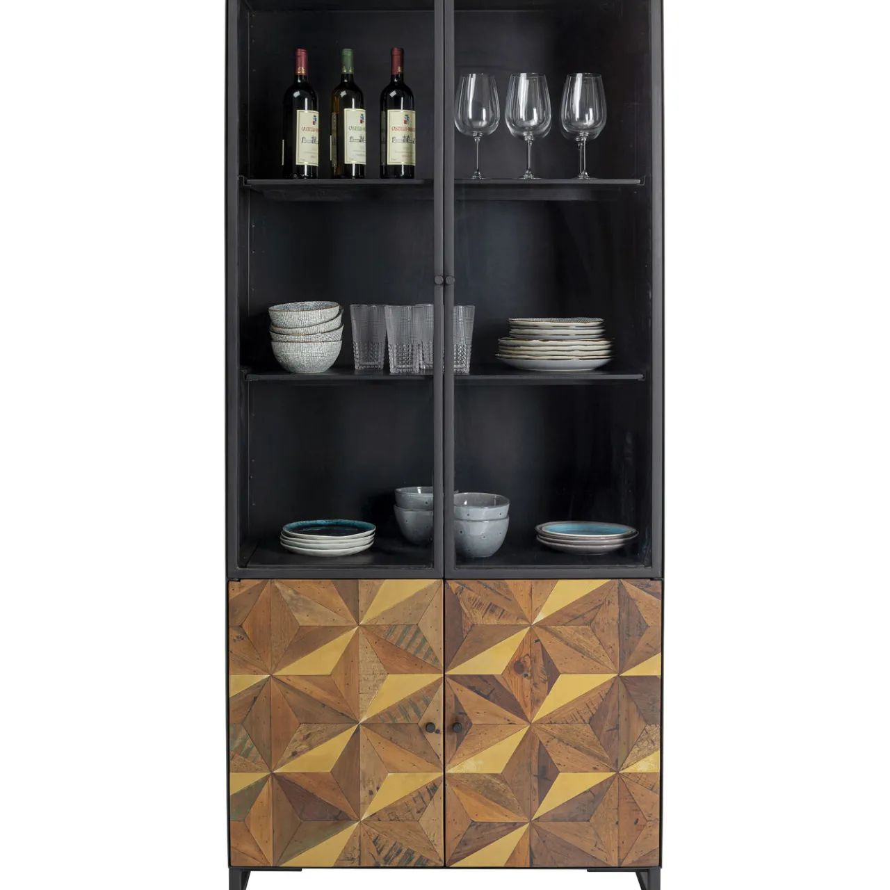 KARE Design Vitrine Illusion Dore 90X180Cm Discount