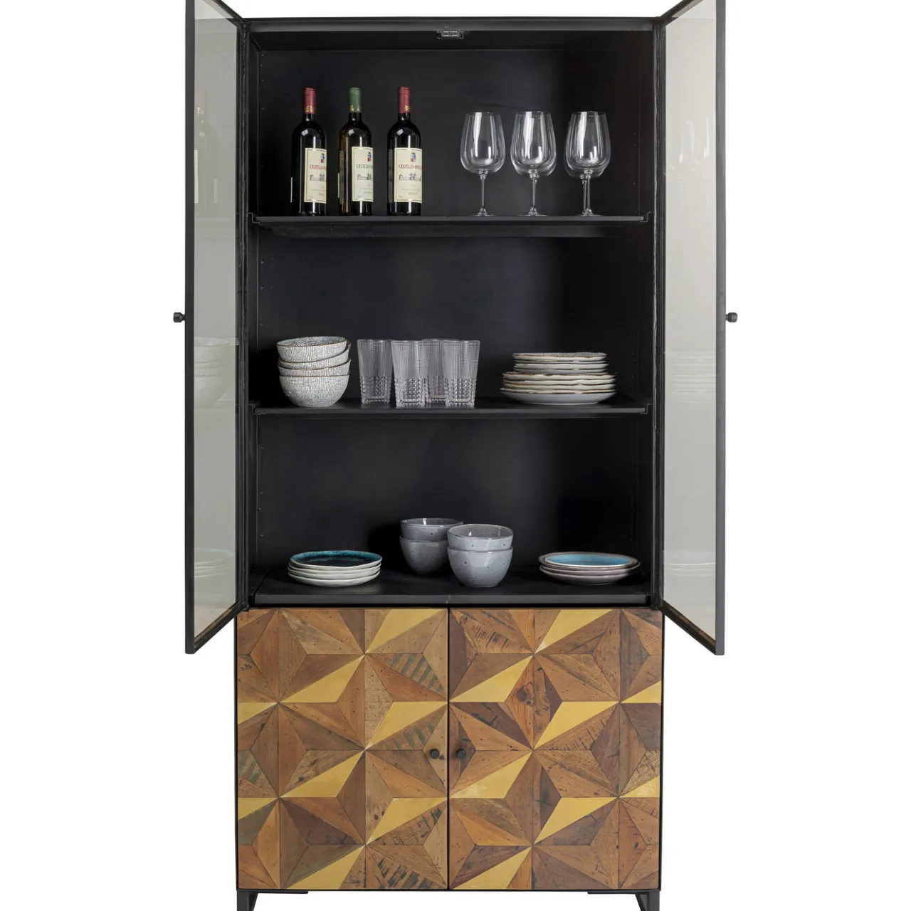 KARE Design Vitrine Illusion Dore 90X180Cm Discount