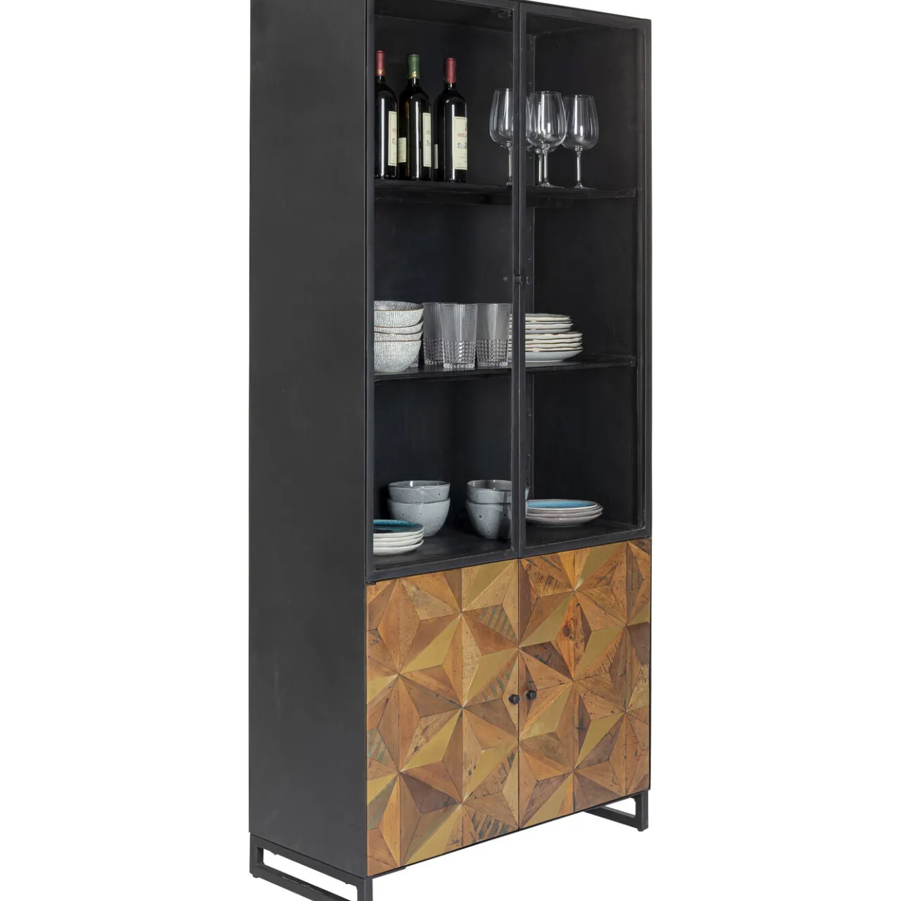 KARE Design Vitrine Illusion Dore 90X180Cm Discount